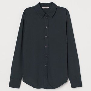 H&M Sage Green Blouse